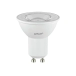 LED pirn Airam 5.7W GU10 230V 540lm 3000k 36° dimmerd.