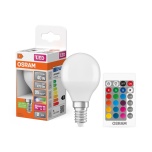 LED pirn OSRAM ümar RGB 5.5W E14 470lm 2700K puldiga