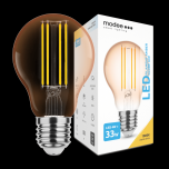Pirn led Modee Lighting LED Filament Amber Globe A60 4W E27 320° 1800K (360 lumen)