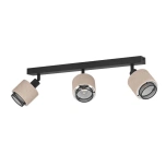 Laevalgusti Eglo ROSLEY 230V 3x40W E14 must/beez