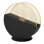 EGLO Mumbles lauavalgusti E27 1×40W must/kuld 28,5cm