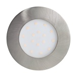 EGLO Pineda-IP LED süvistatav välisvalgusti 12W 3000K 1000lm IP44 satiin-nikkel